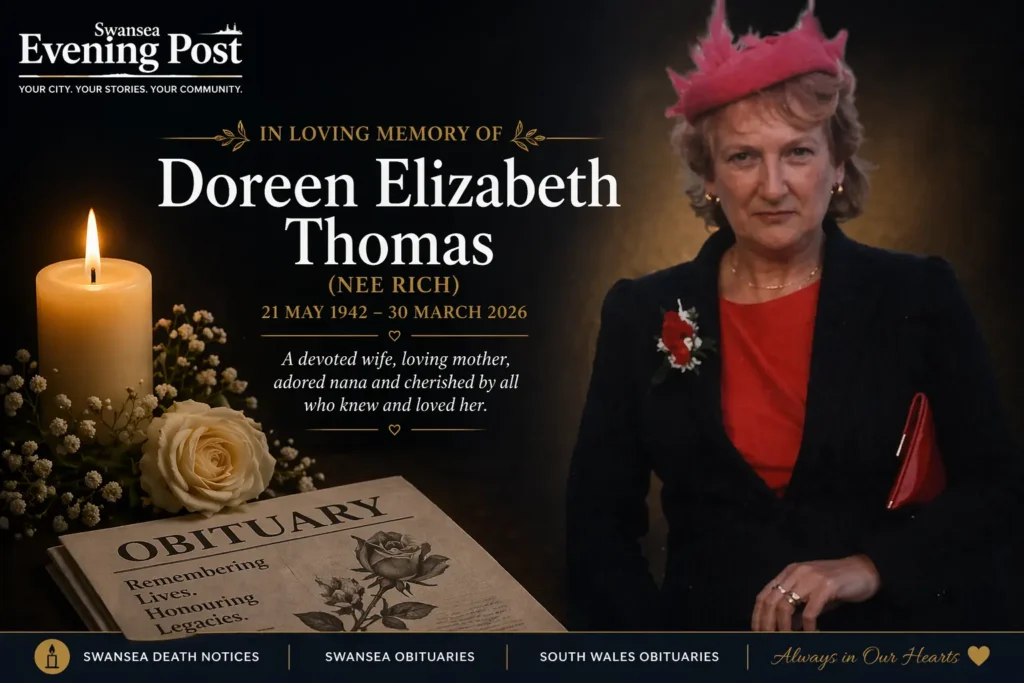 Swansea Evening Post Obituary