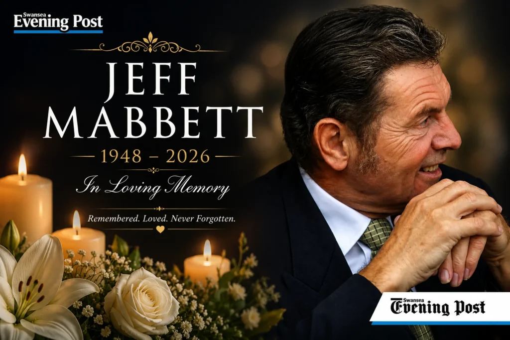 Latest Obituary and Death notice in Swansea