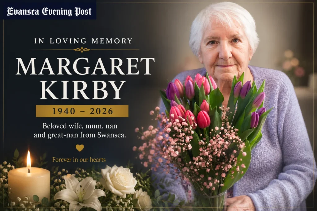 Margaret Kirby Obituary: Beloved Swansea Mum Passed Away Peacefully Aged 85 Latest obituary in swansea