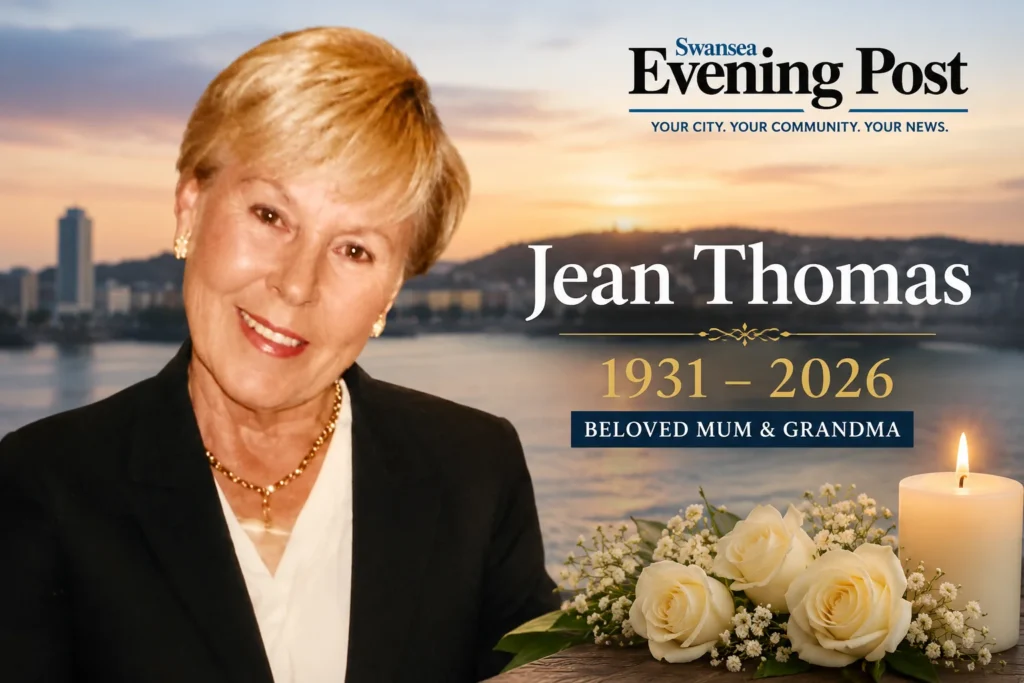 Jean Thomas Obituary: Swansea Family Pays Tribute to Beloved Mum and Grandma Latest Jean Thomas obituary of Swansea
