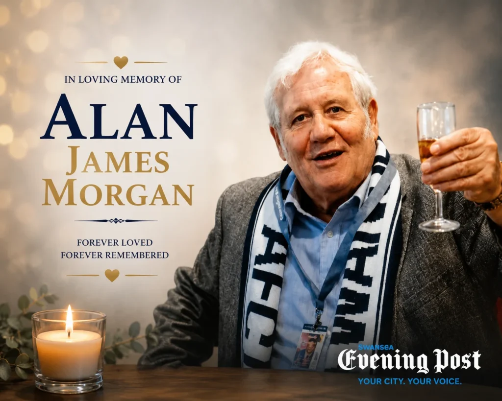 latest Alan Morgan obituary in Swansea