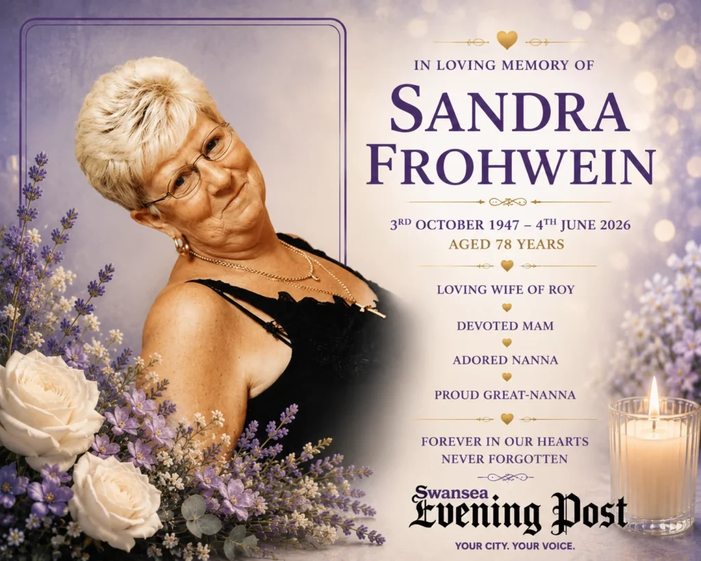 Sandra Frohwein Obituary: Birchgrove Family Remembers a Loving Mam, Adored Nanna and Great-Nanna Latest Sandra Frohwein obituary Swansea