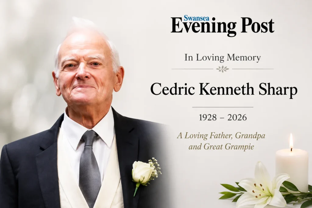 Cedric Kenneth Sharp Obituary: 98 Remarkable Years on the Gower Peninsula Cedric Kenneth Sharp Obituary of Llanmorlais Swansea
